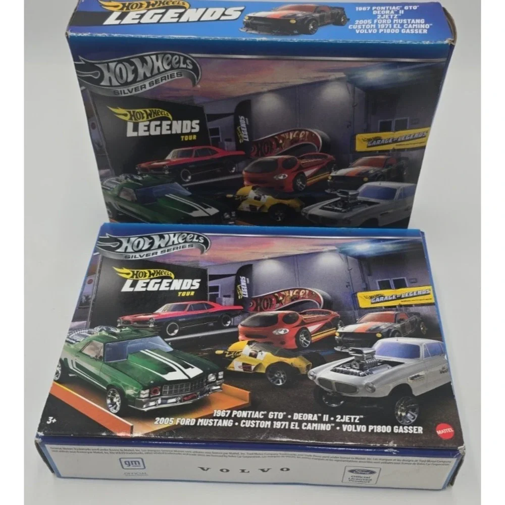 Hot Wheels Silver Series 2025 Legends Tour Garage Of Legends Box‎ (2 BOXES)